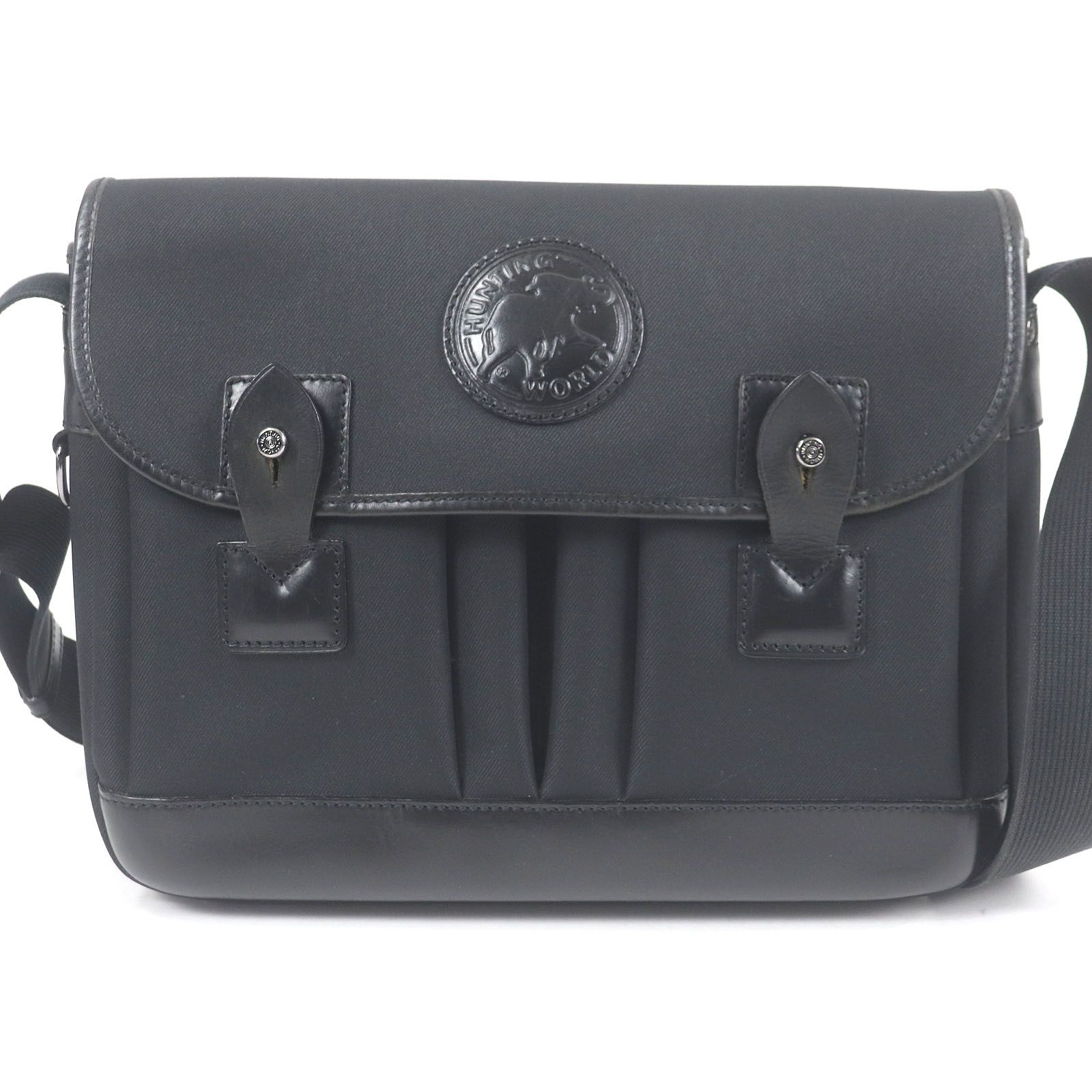 美品✨人気モデル HUNTING WORLD サファリトゥデイ ショルダーバッグ ハンティングワールド サファリ トゥデイ ショルダーバッグ イタリア製