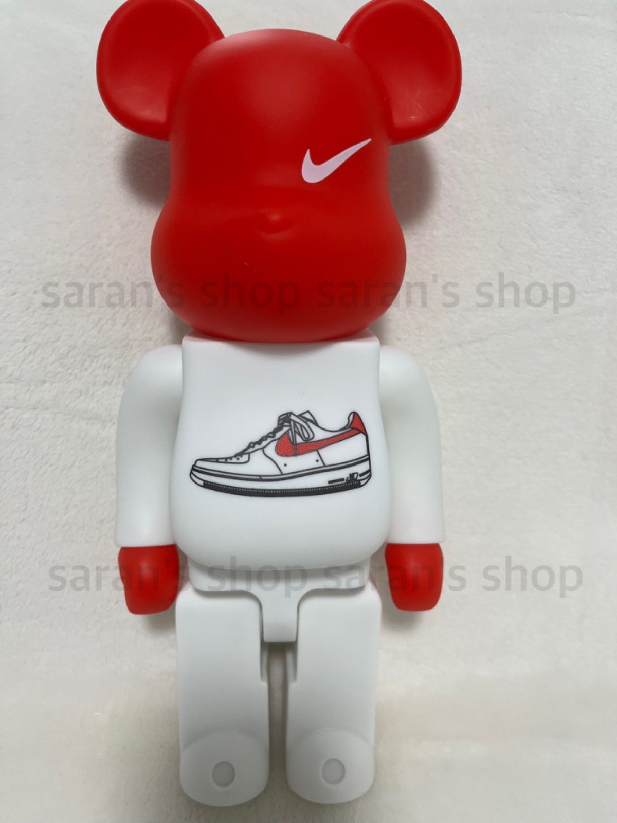 【割引価格】ベアブリック  BE@RBRICK 400% 28センチ ナイキ NIKE 白 青 赤 三体セット