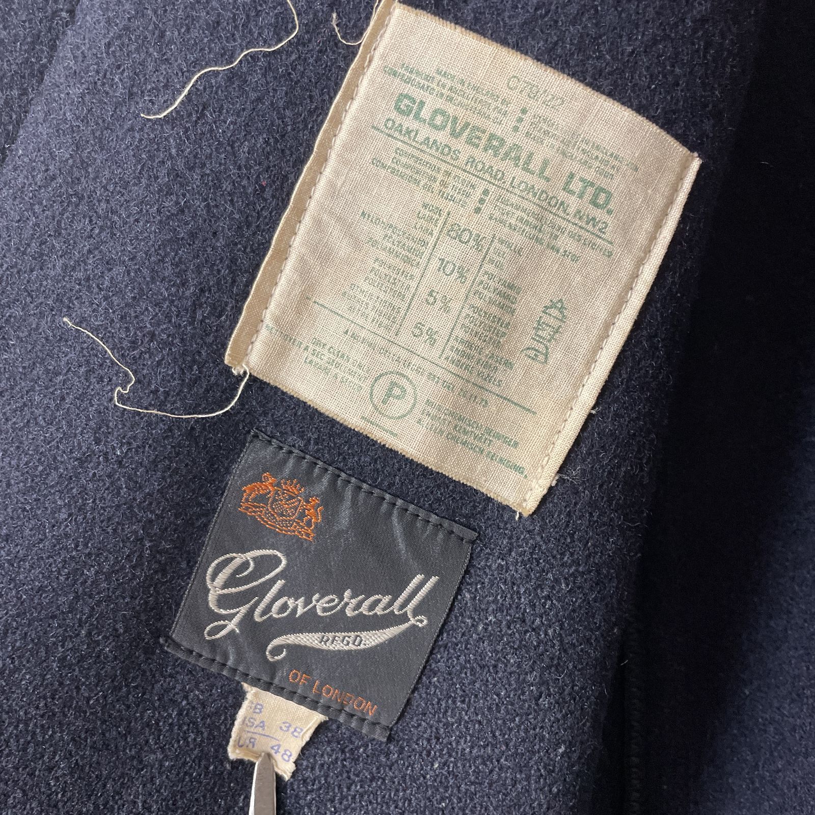 60s-70s】Gloverall size/48 (r) ヴィンテージ古着 英国製