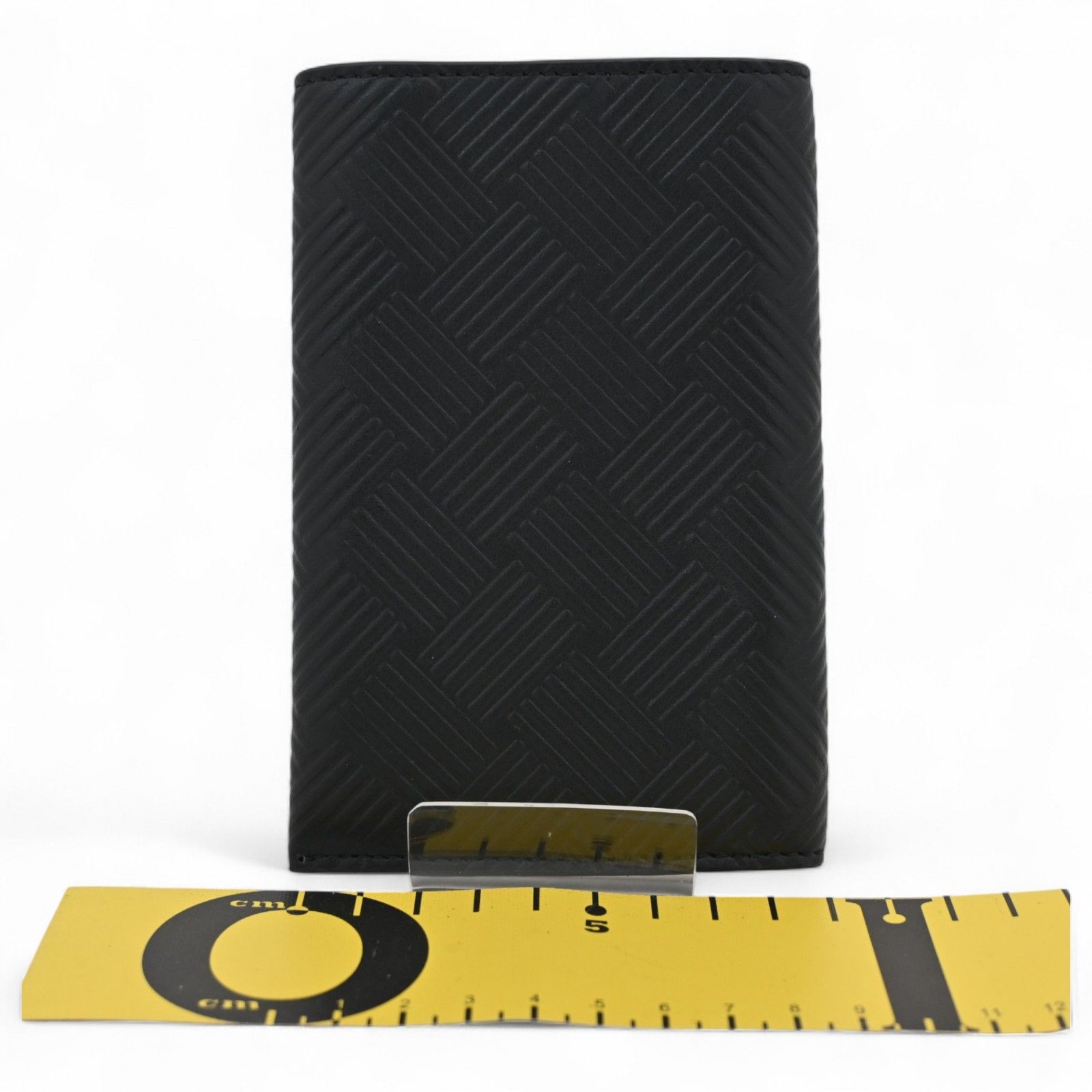 ボッテガ パスポートケース ブラック×レザー Aランク bo 5623 cc