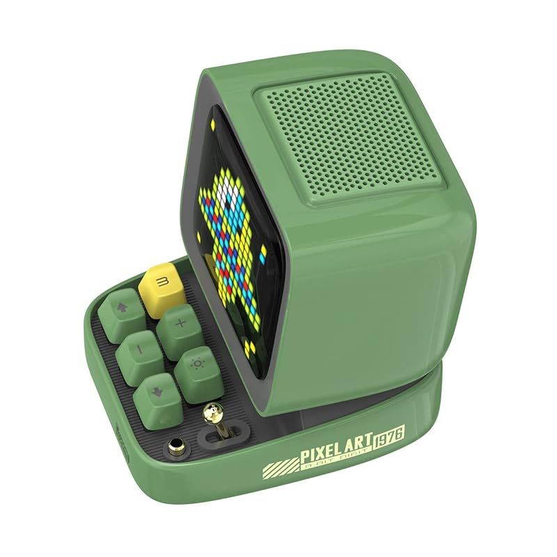 Divoom Ditoo-ProポータブルBluetoothスピーカー 緑 Amazon.co.jp: Divoom Ditoo-ProポータブルBluetoothスピーカー