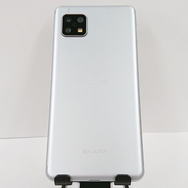 AQUOS sense4 SH-M15 SIMフリー シルバー 送料無料 本体 c08196 - 先着予約