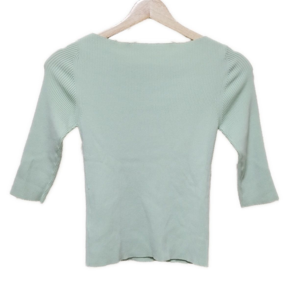 七分袖セーター