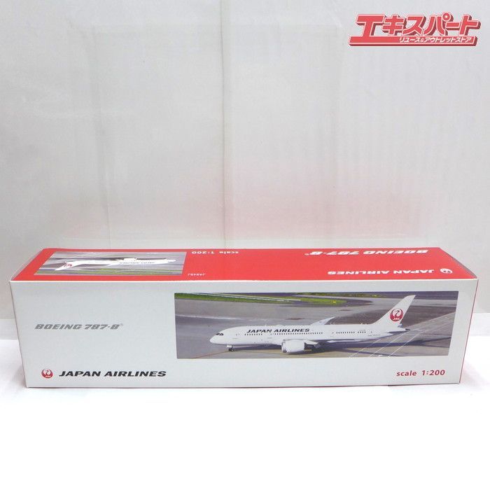 未使用品 JALUX ジャルックス ミニチュアモデル BOEING 787-8