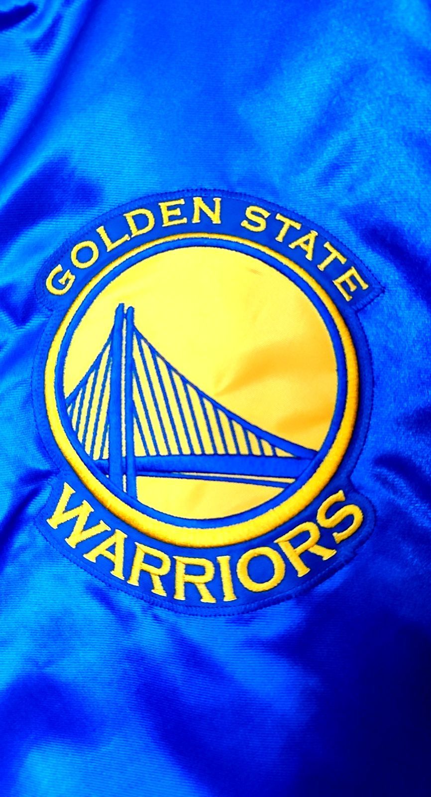 ゴールデンステイト・ウォリアーズ　スタジアムジャンパー 限定チャンピオンズ JHデザイン NBA ゴールデンステート