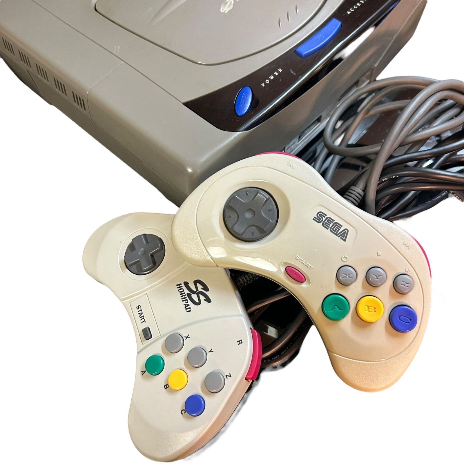 人気のセガサターン コントローラー2個とデイトナ