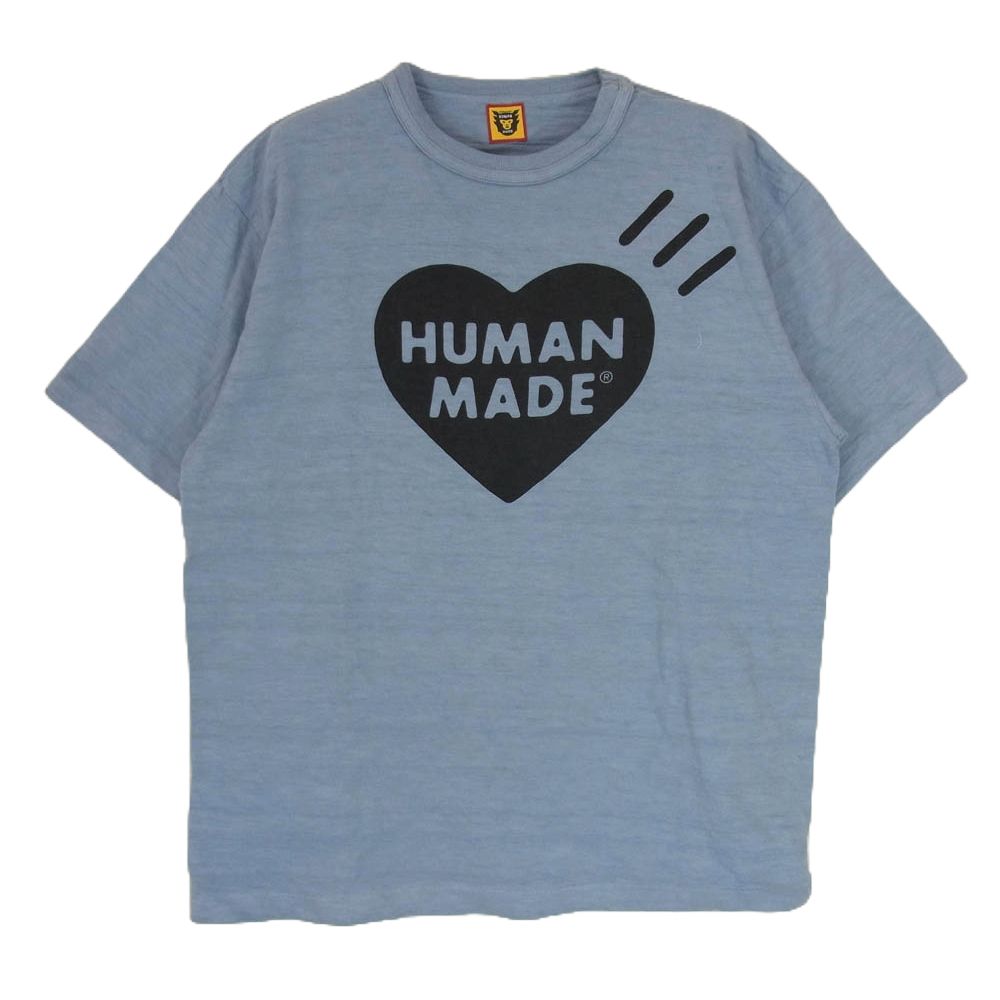 HUMAN MADE ハートプリント Tシャツ Lサイズ HUMAN MADE ヒューマンメイド ハート ロゴ プリント Tシャツ