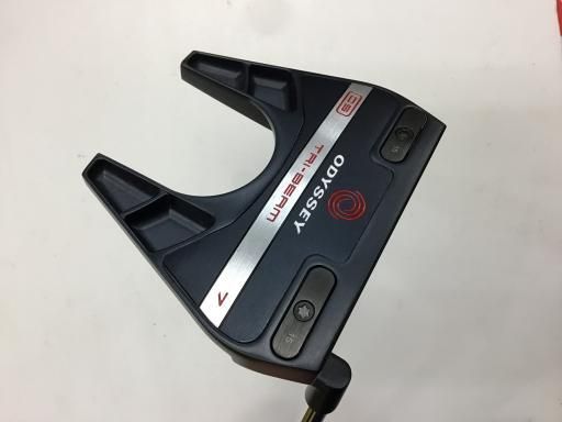 オデッセイ TRI-BEAM 7 CS 34インチ パター PT STROKE LAB 2025 フレックスその他 メンズ 男性用 右利き 右用 Bランク ゴルフクラブ