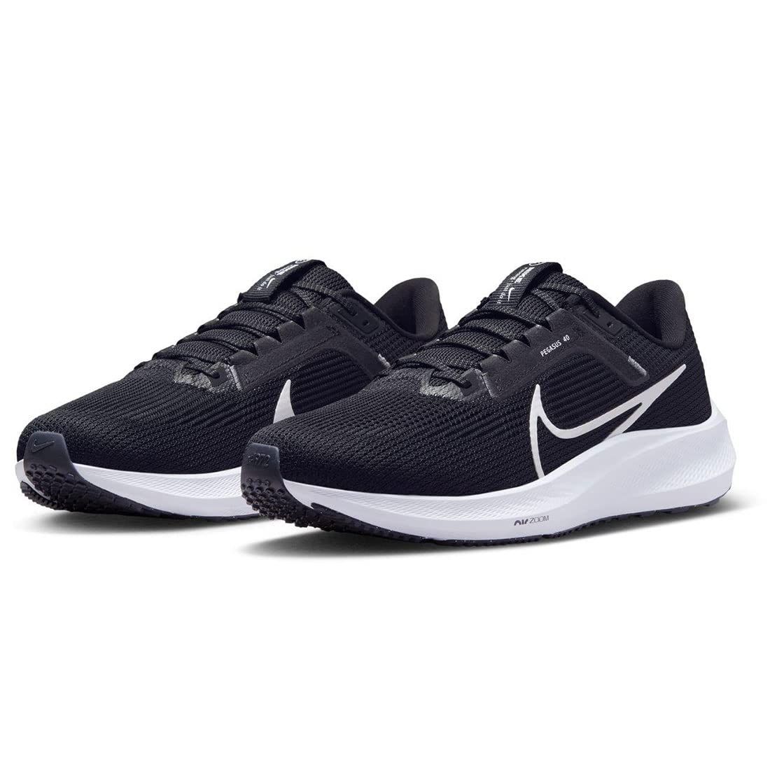 NIKE ペガサス 40 Pegasus 40 ブラック|アイアングレー|ホワイト DV3853-001 日本 25.5cm ブラック|アイアングレー|ホワイト 25.5 cm