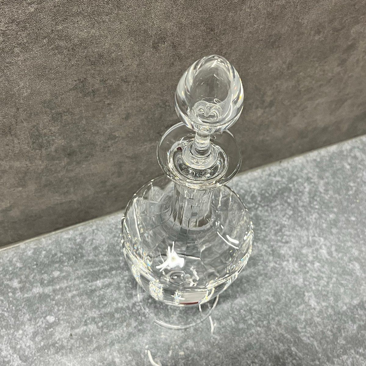 ◎J094【未使用】Baccart バカラ デキャンタ カプリ 化粧箱 飾りボトル 