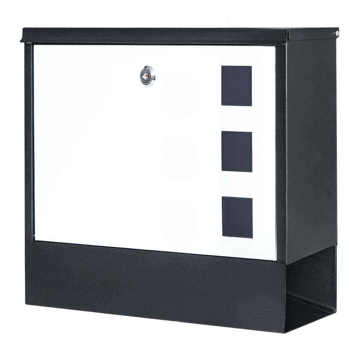 INABA イナバ 両開き書庫 鍵付 W90×D46×H106cm 3段収納