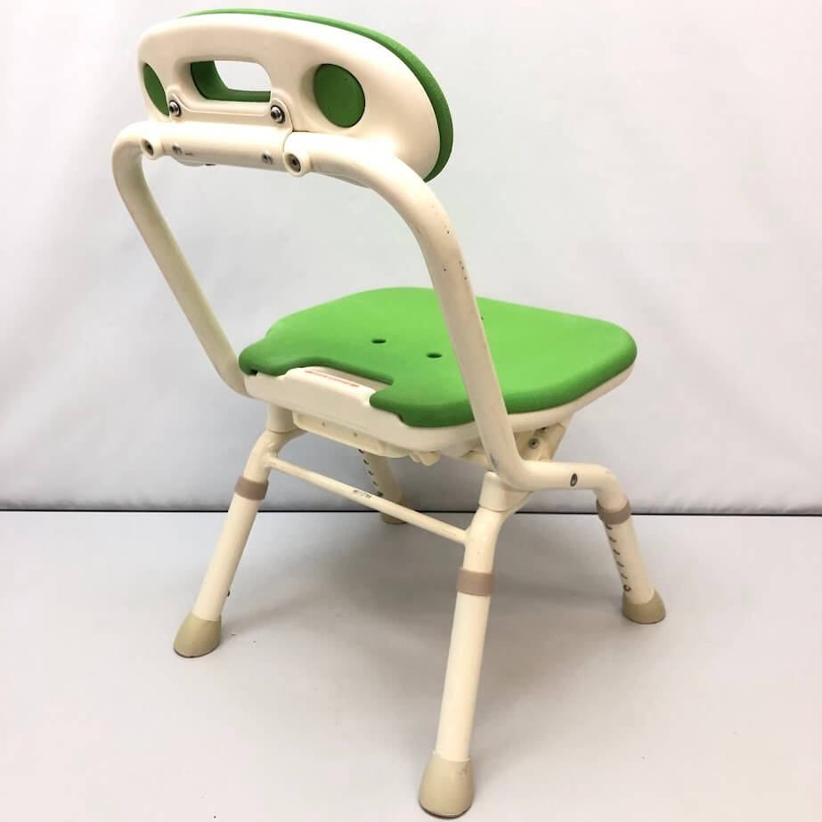 中古品】安寿 背付シャワーベンチ・シャワーチェアMini 介護用品風呂