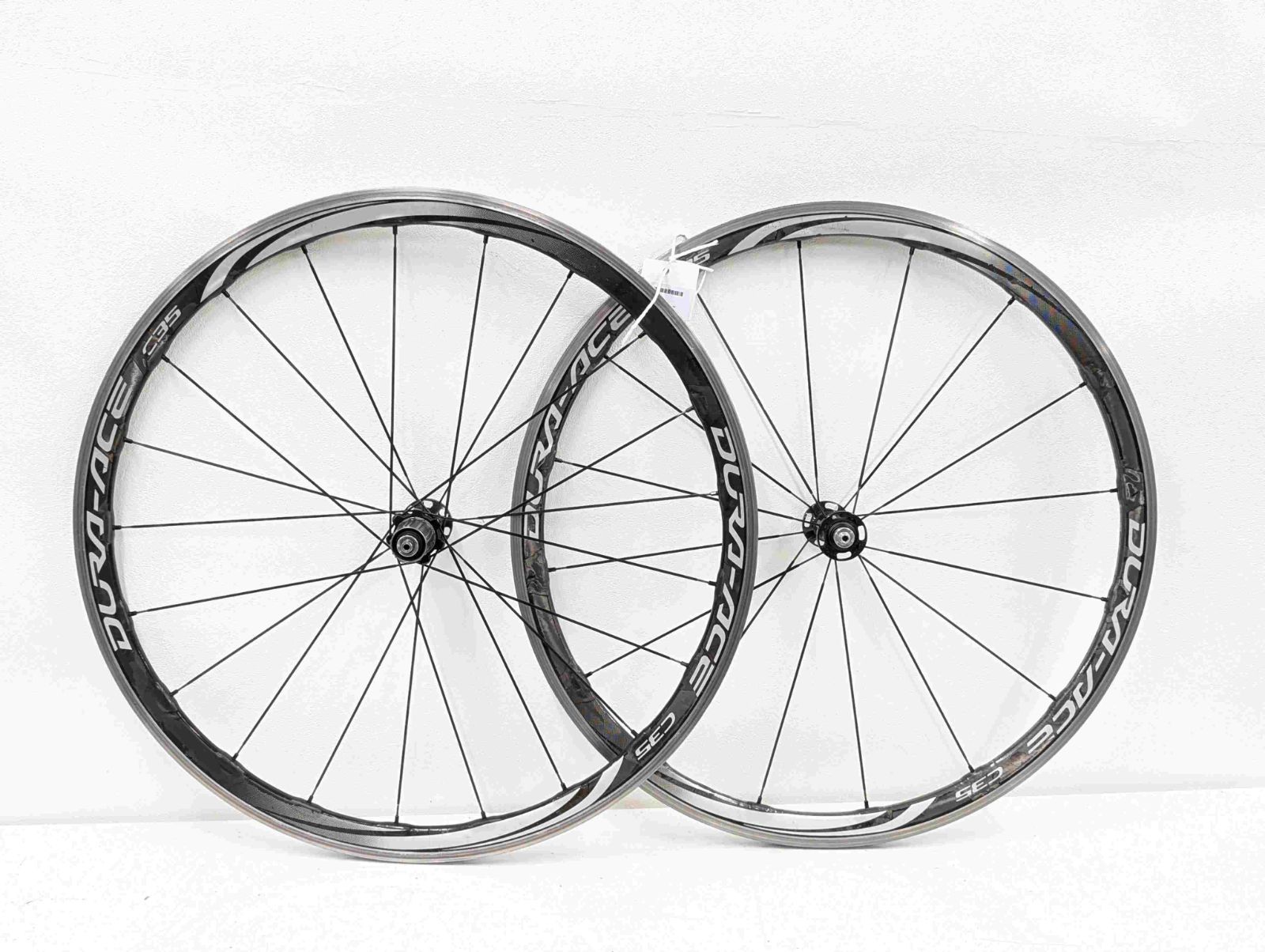並品】Shimano シマノ Dura ace WH 9000 C35 CL クリンチャー 並品】Shimano シマノ Dura ace WH 9000 C35 CL クリンチャー