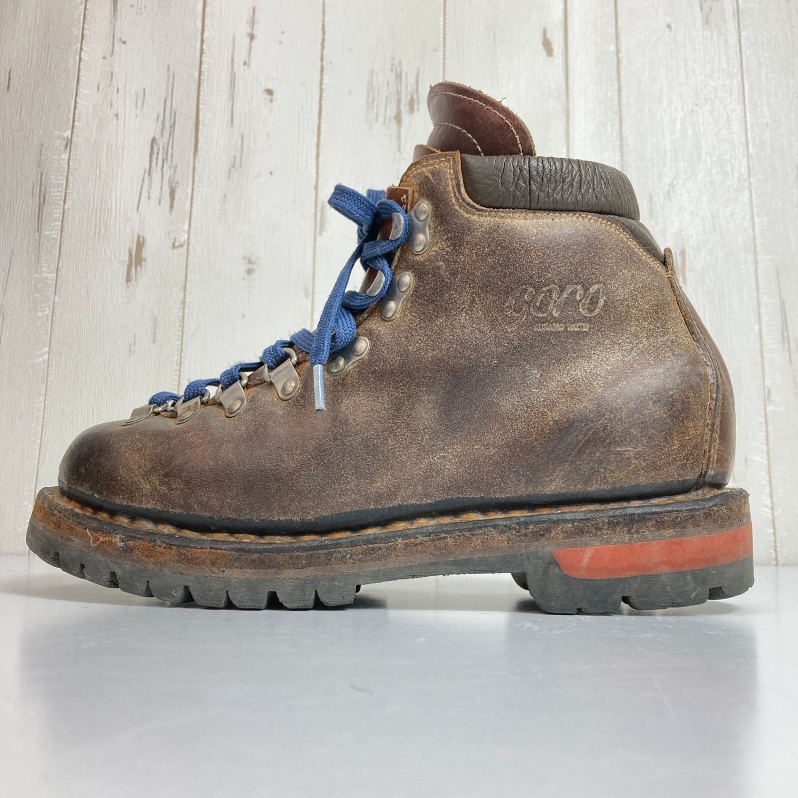 25.0cm ブラウン系】 Goro ( ゴロー ) S-8 登山靴 レザー フットウェア