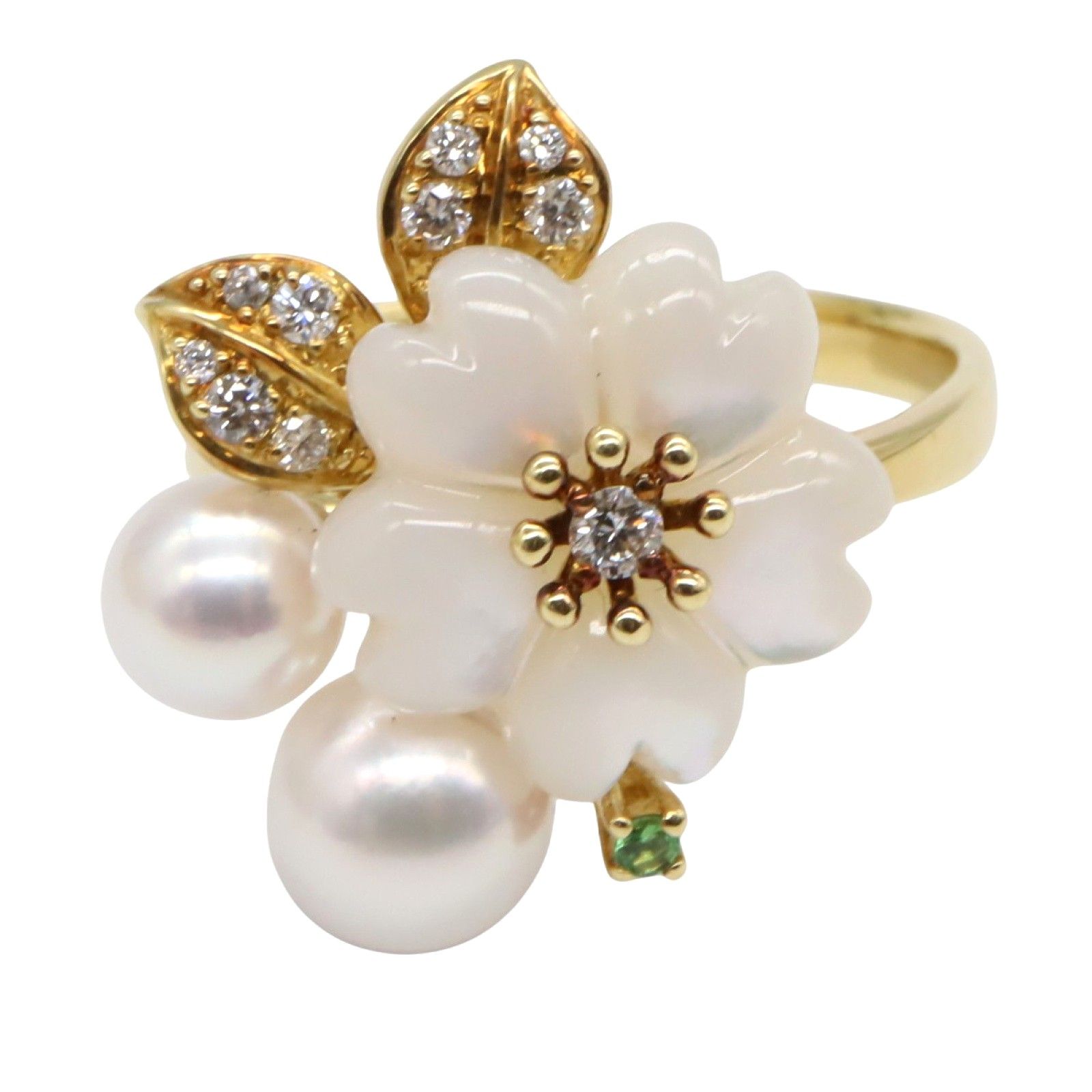 ジュエリー JEWELRY リング・指輪 アコヤ シェル リング ｱｺﾔ/ｼｪﾙ 5.4g  