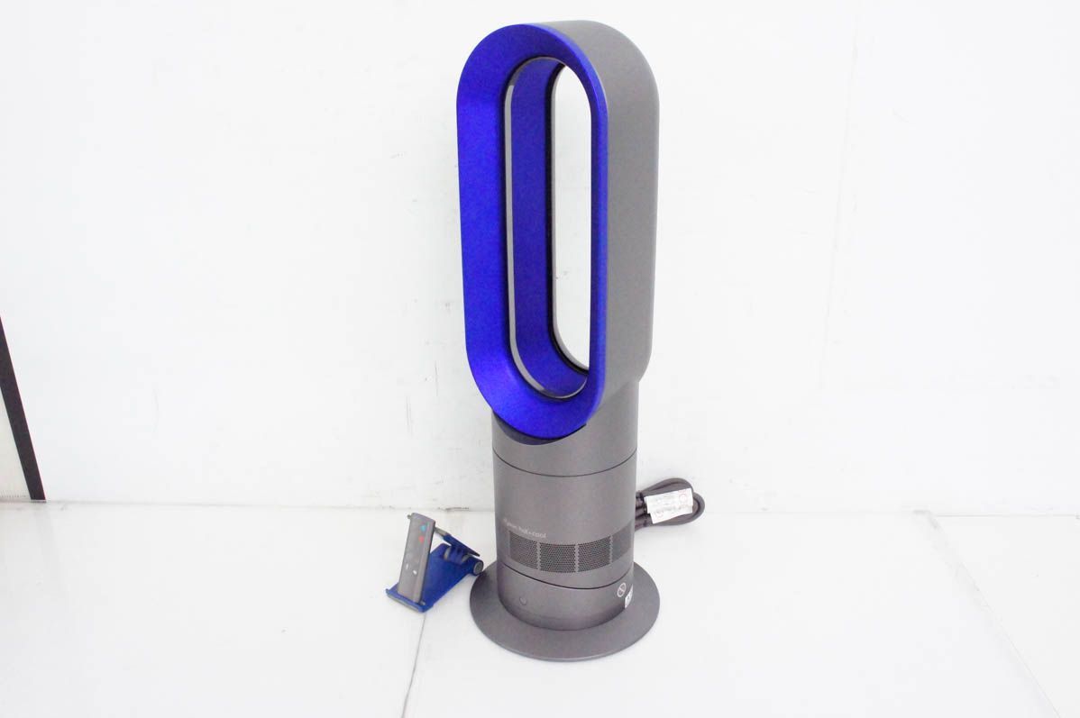 ダイソンDyson Hot Coolホットアンドクール ファンヒーター エアマルチプライアー AM09 IB アイアン|サテンブルー 扇風機