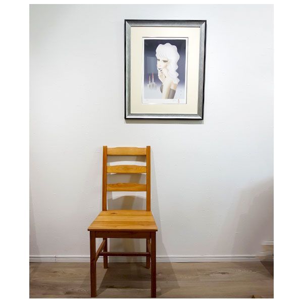 東郷青児 シルクスクリーン版画 東郷青児「赤い塔」シルクスクリーン :: 絵画買取・販売 - シバヤマ