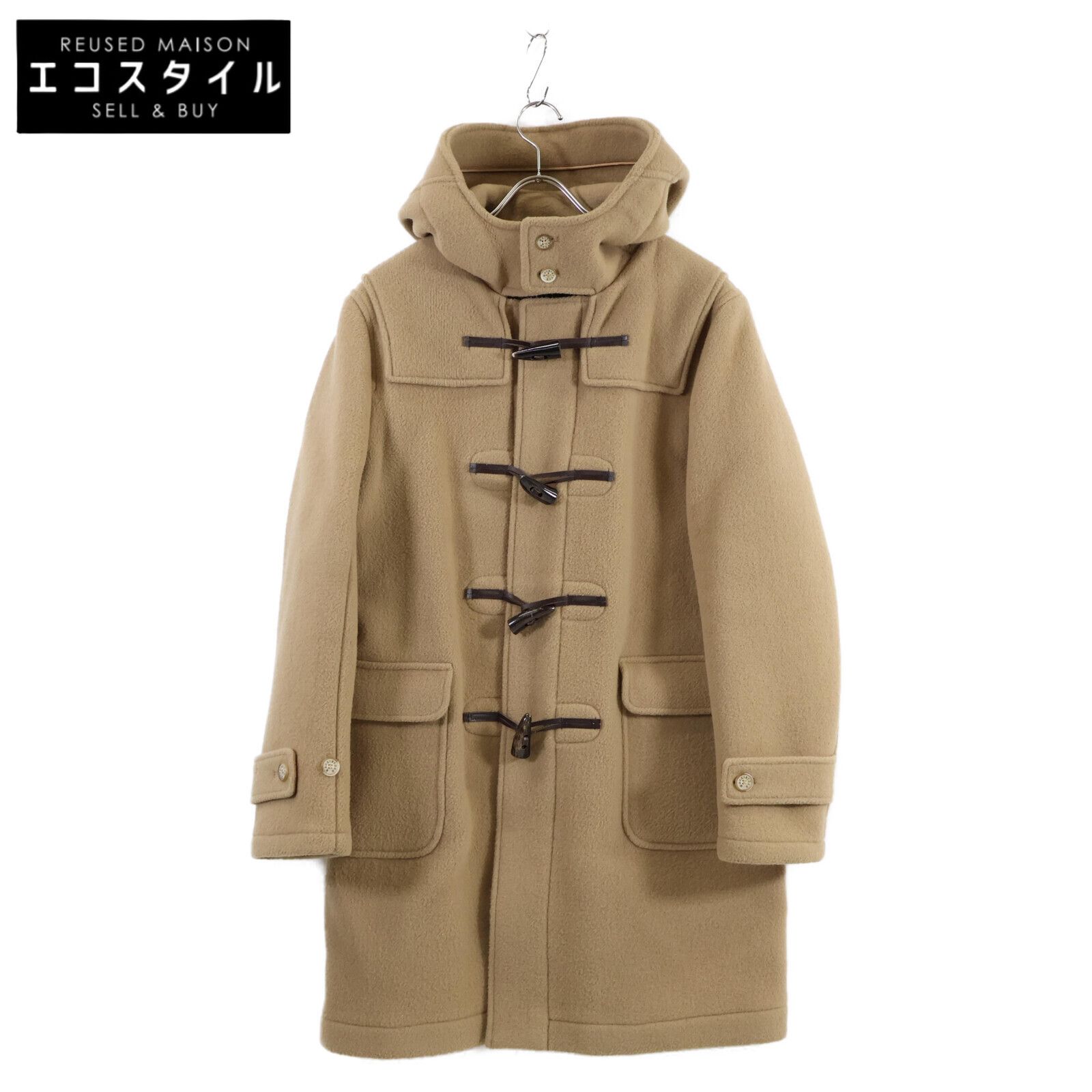 マッキントッシュ フーデッド ポンチョ レディース ベージュ ブラウン  