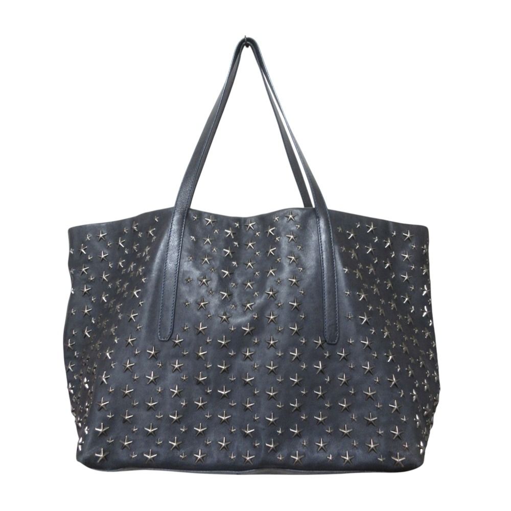 良品 JIMMY CHOO ジミーチュウ スター スタッズ レザー トート