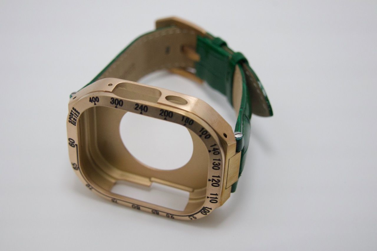 アップルウォッチバンドカバーケースAppleWatchレザーバンドベルト49mm対応