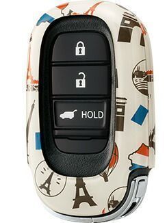 HONDA ホンダ 純正 キーカバー パリモチーフ 08F44-PM4-0C0A | シビック FL1 E:HEV FL4 タイプR FL5 ステップワゴン RP6 RP7 RP8 ヴェゼル RV3 RV4 RV5 RV6 ZR-V ZRV RZ3 RZ4 R
