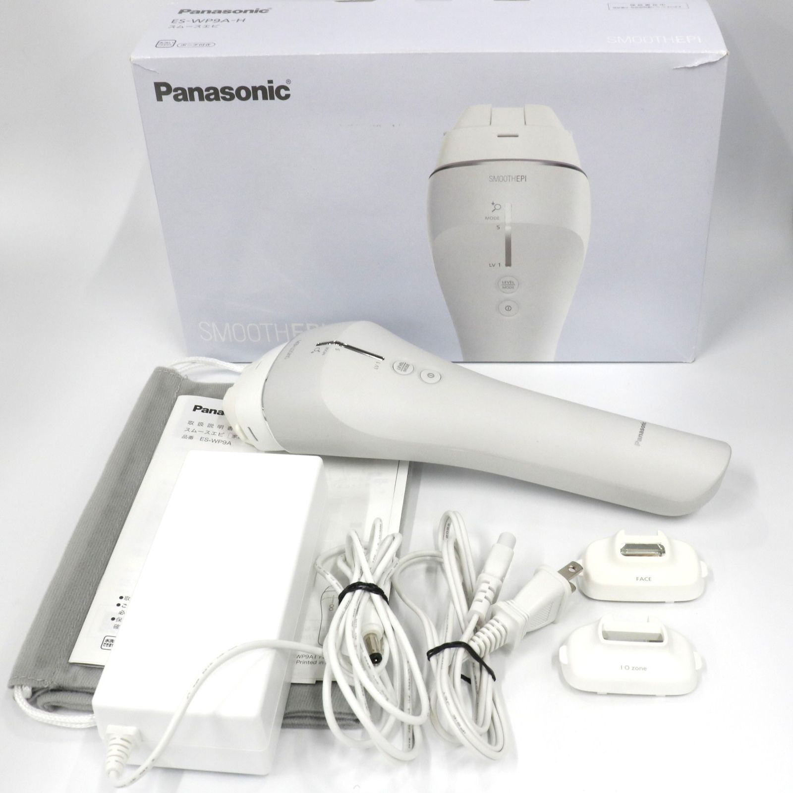 【大人気】Panasonic  光エステ  スムースエピ  ES-WP9A-H 概要 光エステ スムースエピ ES-WP9A | ボディケア（光エステ