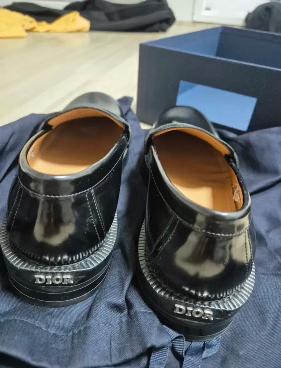 ディオール カルロ ローファー 41 5 Christian Dior クリスチャン
