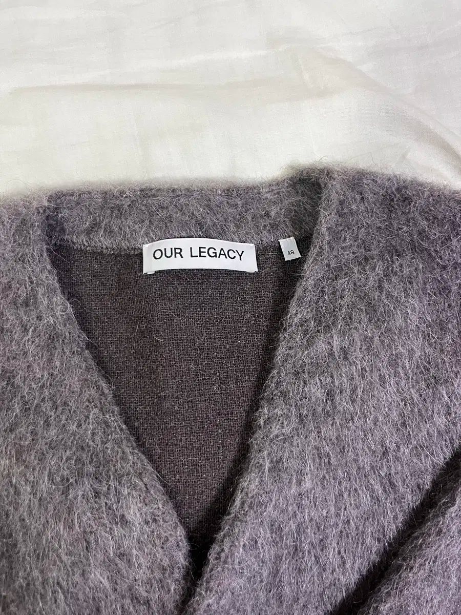 48 ） OUR LEGACY(アワーレガシー) モヘア カーディガン グレー - メルカリ 