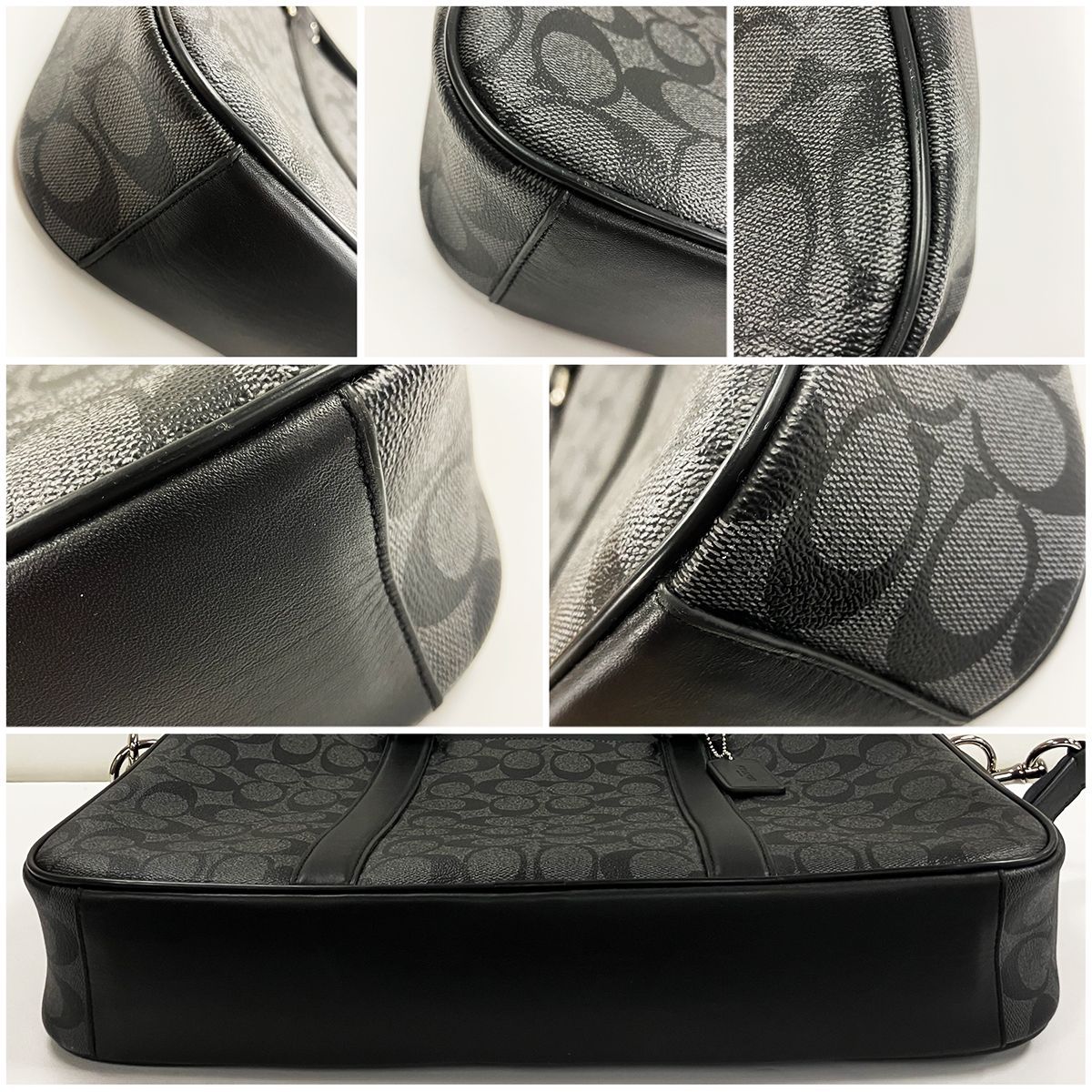 極良品！coach コーチ　ビジネスバッグ　2way ショルダー　F54803 Amazon.co.jp: [コーチ] COACH バッグ (ビジネスバッグ) F54803
