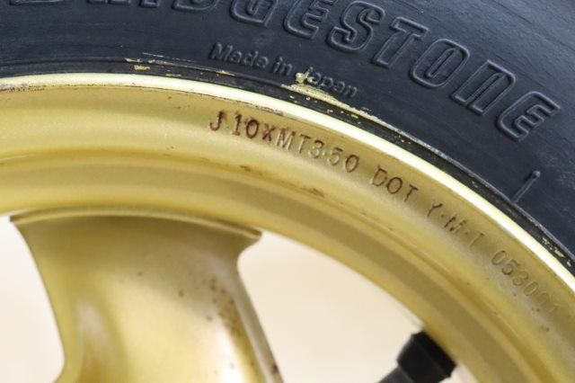 ヤマハ BW ｓ100 B104E フロントホイール 10×3.50 Y303-25 BRIGHTFACE_UK