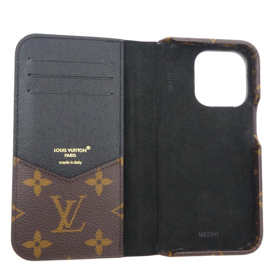 安心 ルイ ヴィトン LOUIS VUITTON iPhone15 Proケース スマートフォンケース フォリオ IPHONE15 PRO M82891 今日のコーデ