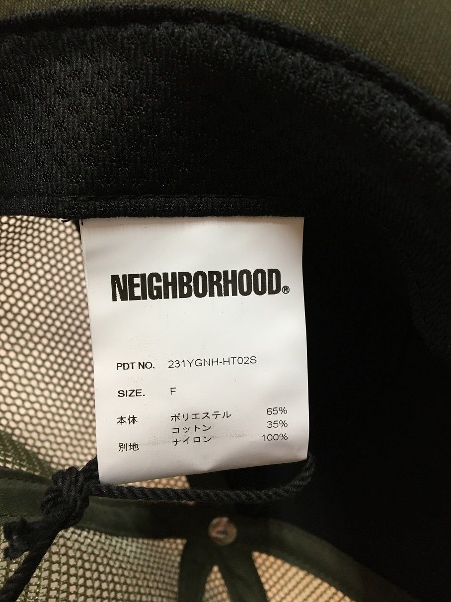 NEIGHBORHOOD LOGO PRINT MESH CAP ネイバーフッド 23ss ロゴプリント ...