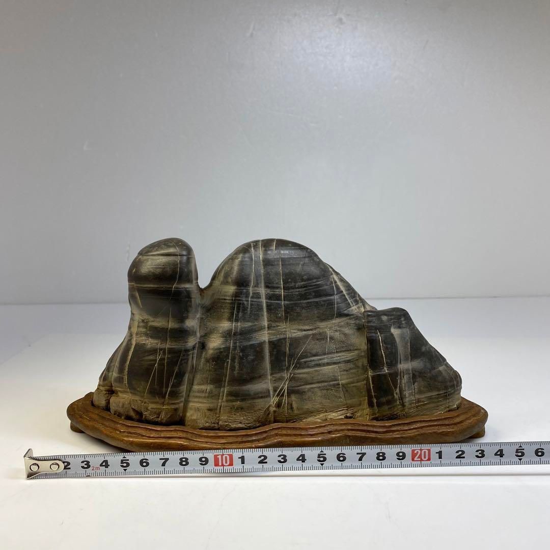  盆景 石置物 2249 g 東な6 0704 置物 工芸品