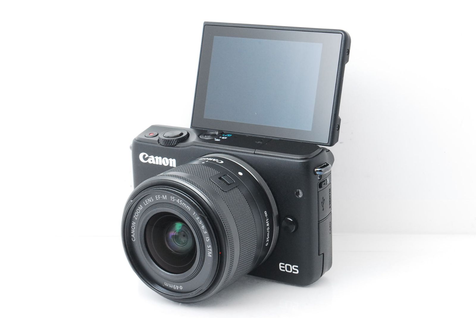 美品】Canon キヤノン EOS M10 レンズキット【ブラック】 価格.com