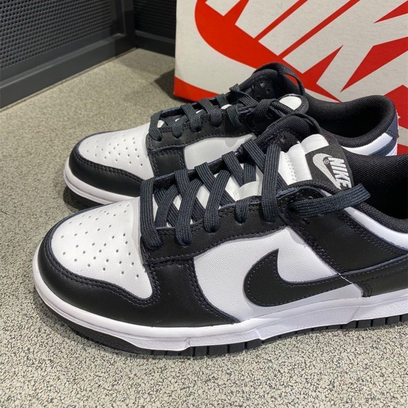 ナイキ GS ダンク ロー "ホワイト/ブラック"/パンダダンクNike GS Dunk Low "White/Black"CW1590-100