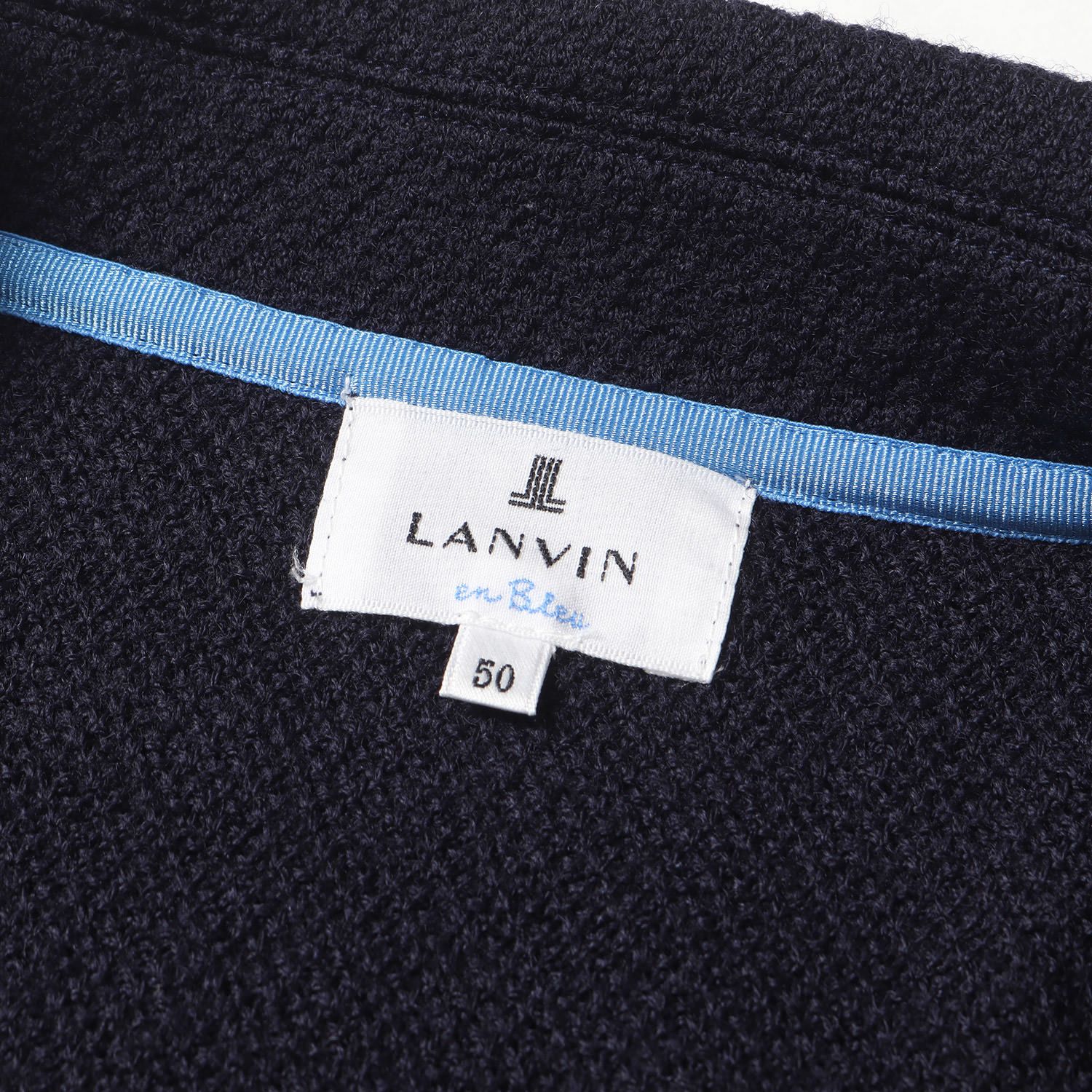 美品】LANVIN en Bleu ランバンオンブルー コート サイズ:50 / ジオ 