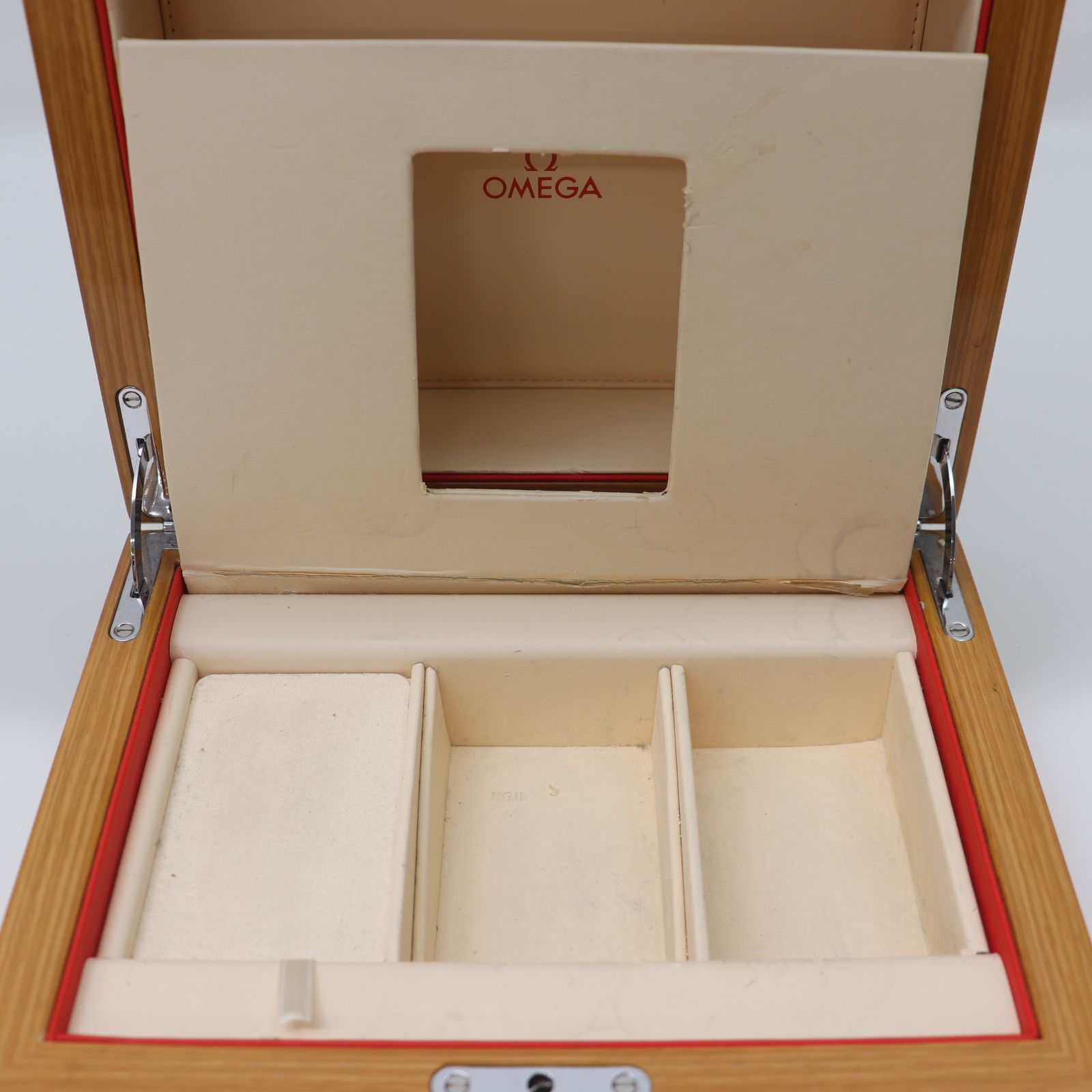 IT2E6UFLRRAK オメガ 純正BOX 木箱 時計用 ケース 取扱説明書付 - メルカリ
