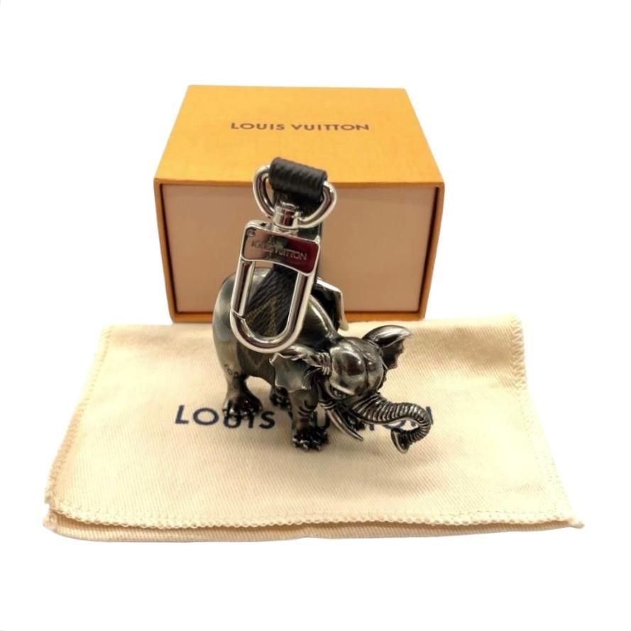 Louis Vuitton ルイヴィトン　象型レザー チャーム LOUIS VUITTON（ルイ・ヴィトン） バッグチャーム ・LV エレファント