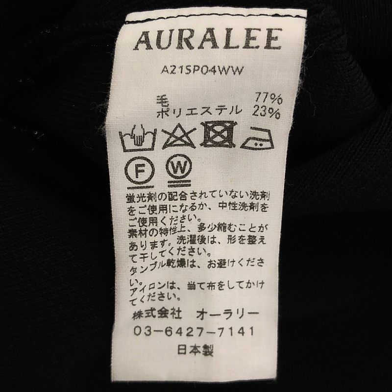 美品】 AURALEE / オーラリー | WOOL RECYCLE POYESTER HIGH GAUGE RIB