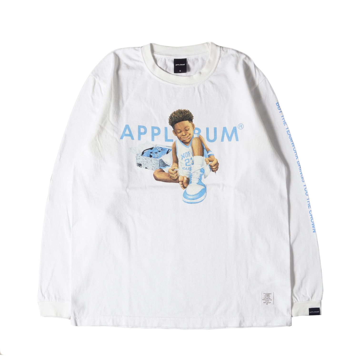 APPLEBUM アップルバム Tシャツ サイズ:M 21AW mami 少年イラスト 