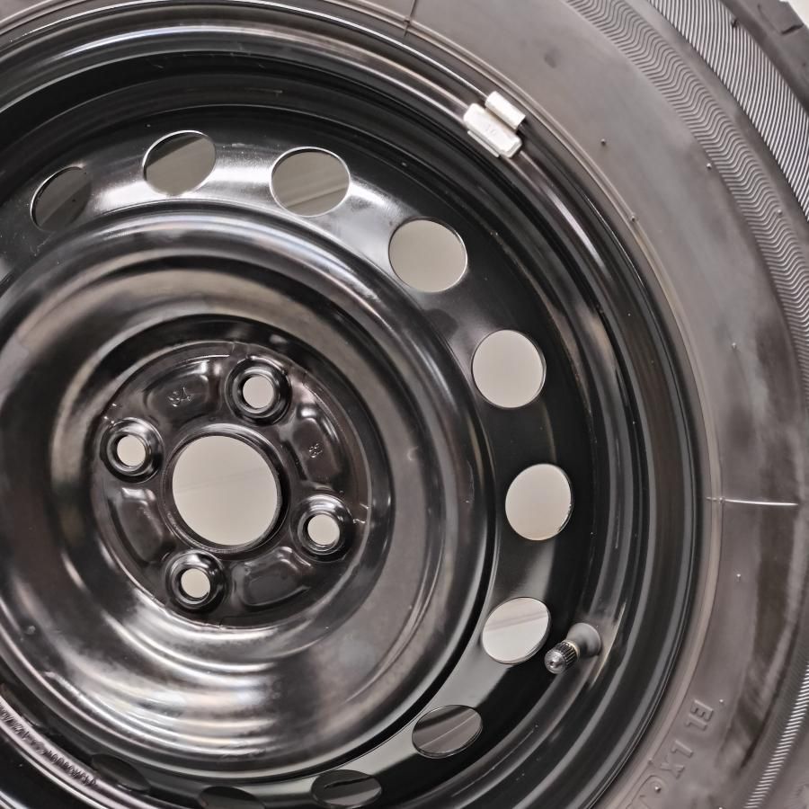 ◆配送先指定あり◆ ＜ノーマル X ホイール 1本＞ 185/65R15 ブリヂストン ’23年製　 15X6J トヨタ 純正 アクア等のスペアに 4H -100    中古