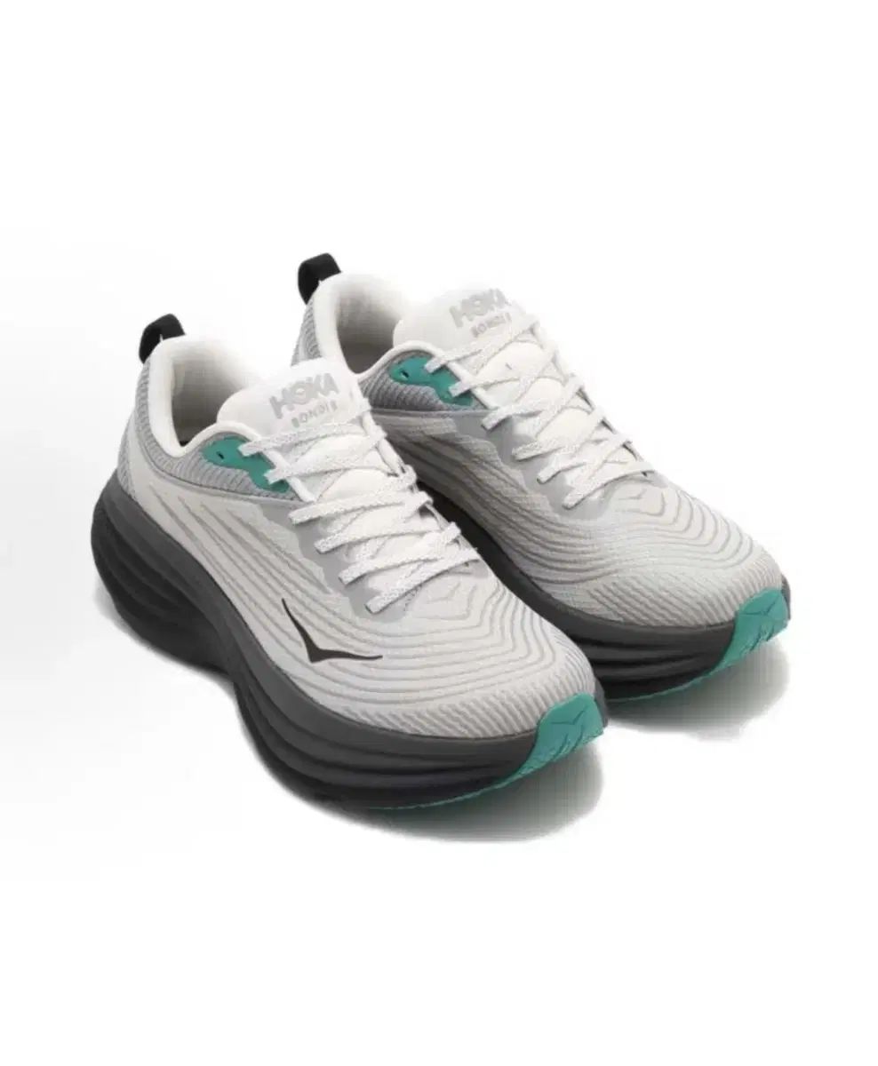 HOKA ONE ONE ホカオネオネ ボンダイ 8 TS 港 ミスト 黒 ー レギュラー 255