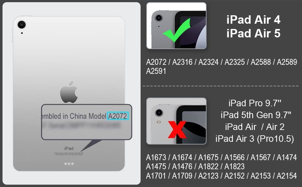 Antbox iPad Air第5/4世代 ケース 2022/2020 ペンシル