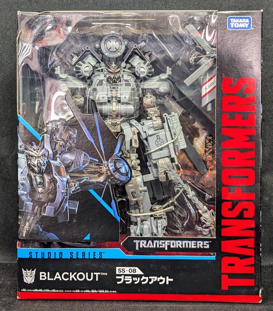 未開封 トランスフォーマー スタジオシリーズブラックアウト SS-08 コレクション タカラトミー スタジオシリーズ ブラックアウト SS08 TOY
