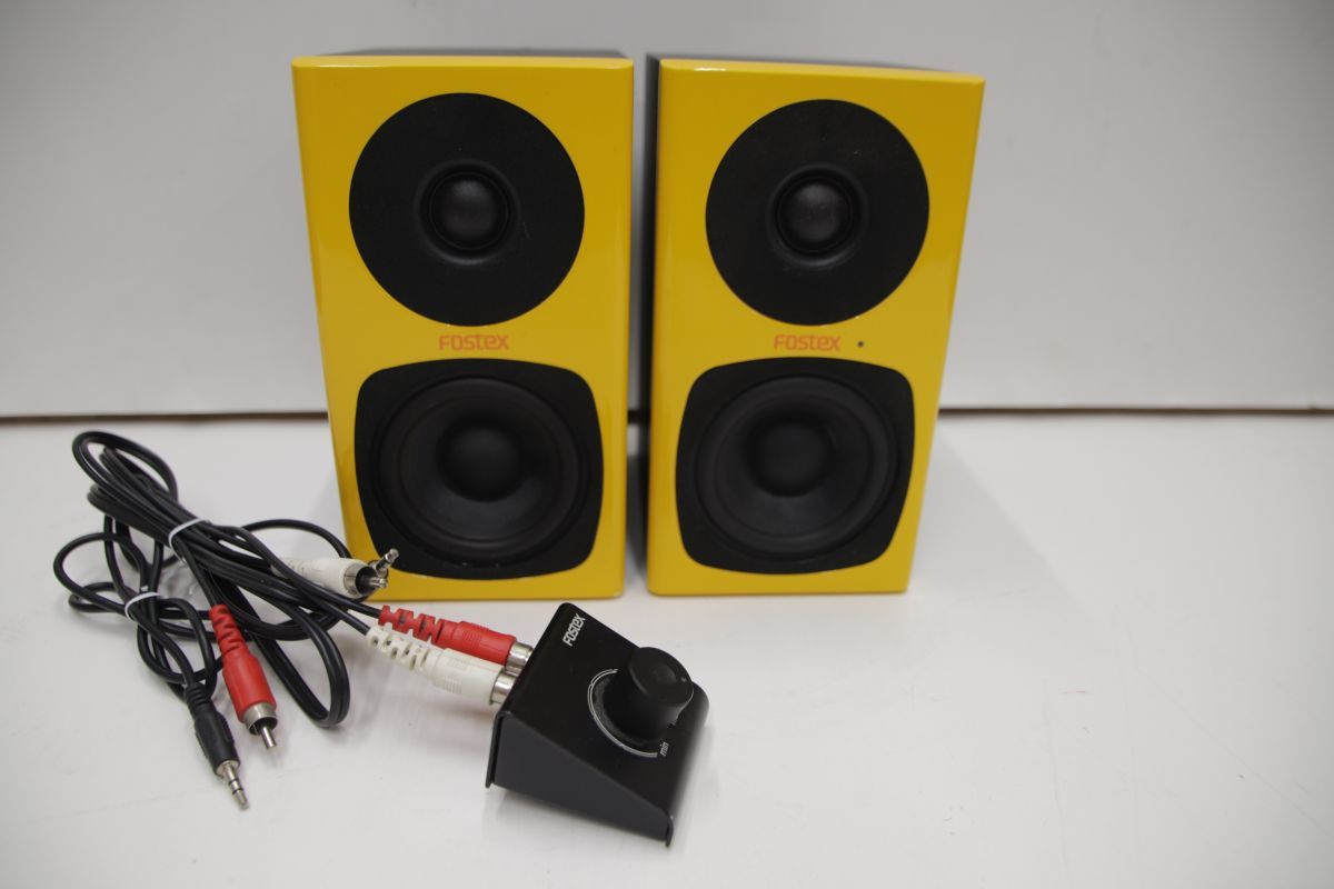 Fostex フォステクス PA-3 Active Speaker System アクティブスピ－カ－システム ペア |1400