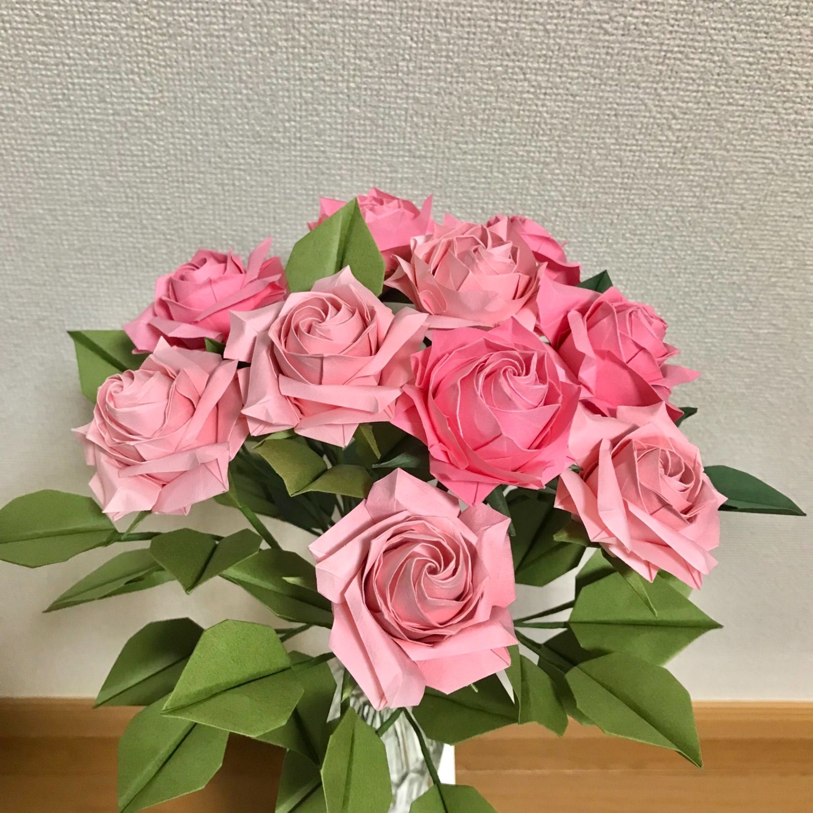 オーダーメイド受付ページ開設！！ 折り紙で作ったバラ シリーズ