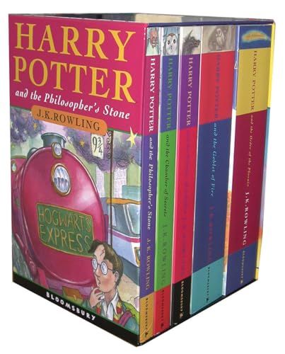 Harry Potter Boxed Set (UK) (Paperback Book 1-5)／J. K. Rowli