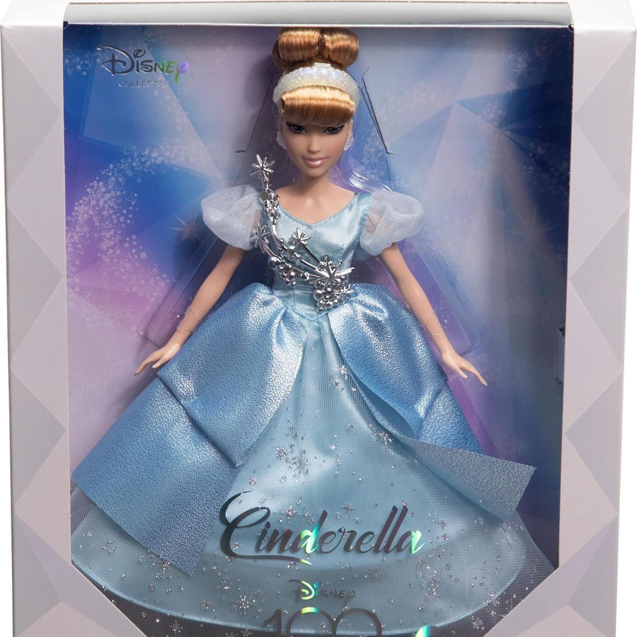 マテル MATTEL ディズニー Disney ディズニープリンセス Disney Princess シンデレラ プラチナ ドール 着せ替え人形 ディズニー100周年セレブレーション 6才～ HLX60 3 コレクタードール