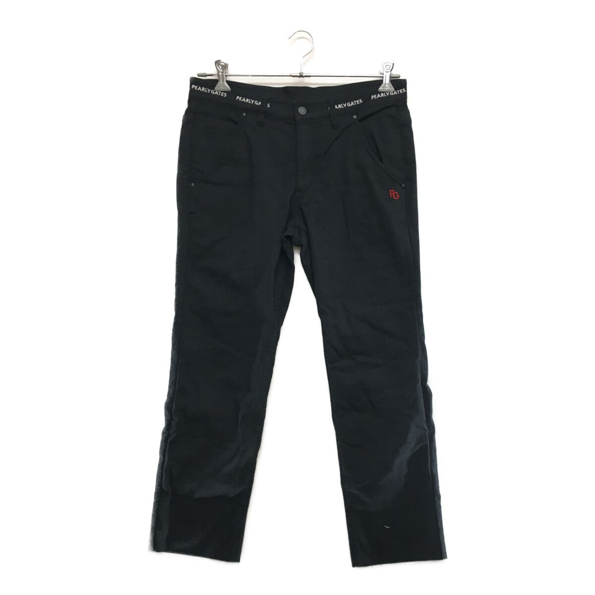 メンズ パーリーゲイツ PEARLY GATES パンツ 5(L) 紺 秋冬 微起毛裏地