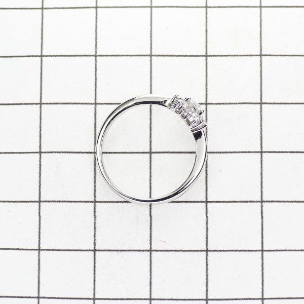 Pt900 ダイヤモンド リング 0.145ct D0.15ct - メルカリ